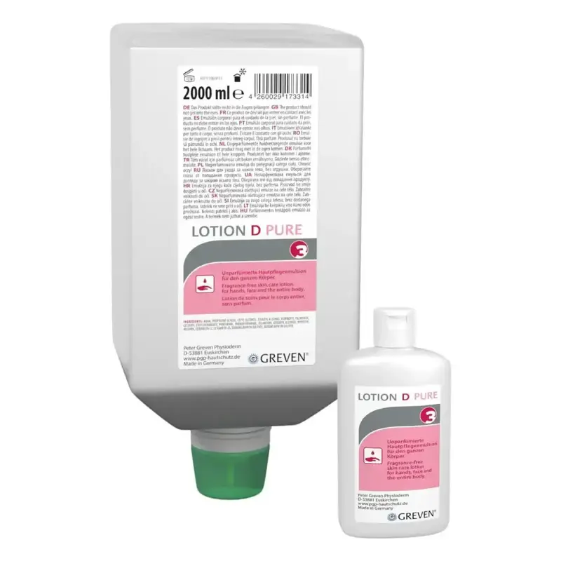 Peter GREVEN® LOTION D PURE Lotion Soin Non Parfumée