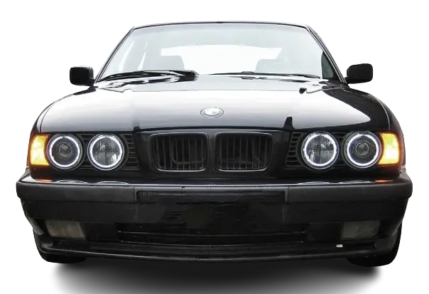 Phares Angel Eyes Anneaux LED pour BMW Série 5 E34 (1988 à 1996)