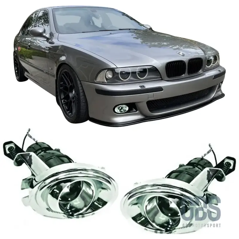 Phares antibrouillard à lenticulaire chromé BMW Série 5 E39 Pack M / M5