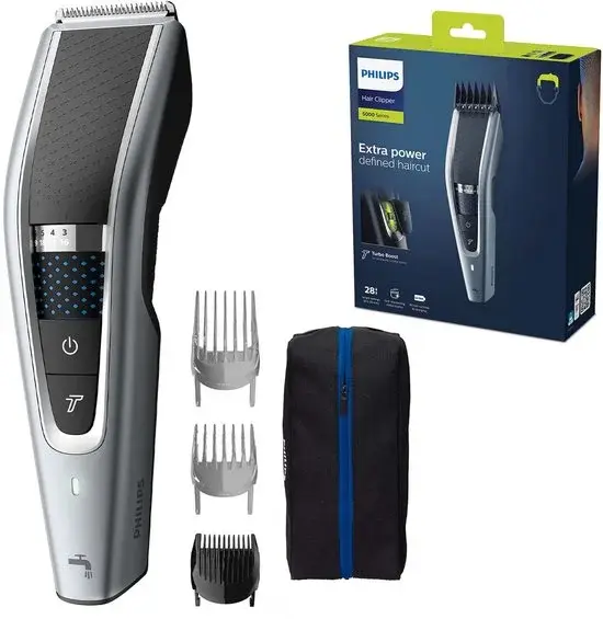 Philips 5000 Series HC5630/15 Tondeuse Zilver - Retour Outlet