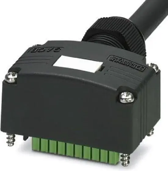 Phoenix Contact 1453096 Connecteur Câble Noir - Nouvelle Liquidation