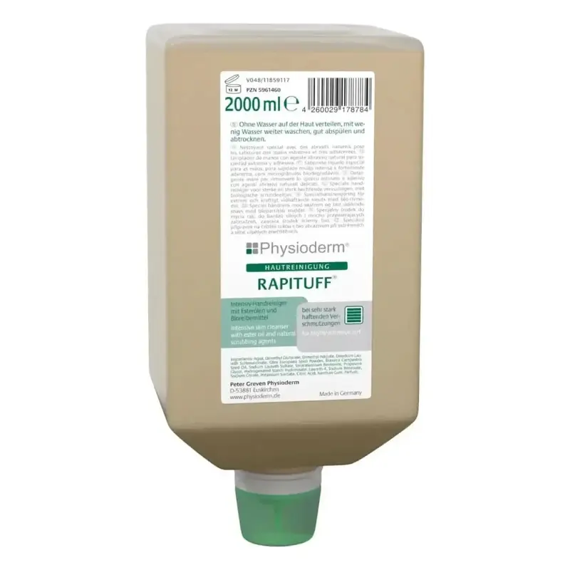 PHYSIODERM RAPITUFF nettoyant mains intensif 2 l bouteille Vario