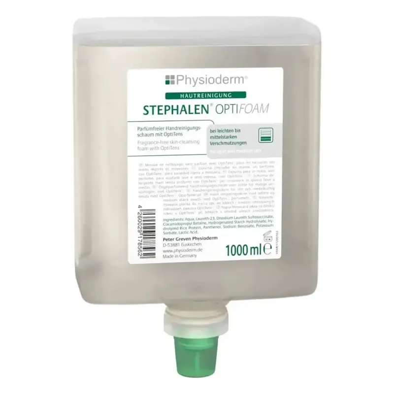 PHYSIODERM STEPHALEN OPTIFOAM mousse nettoyante pour les mains 1l bouteille Neptune