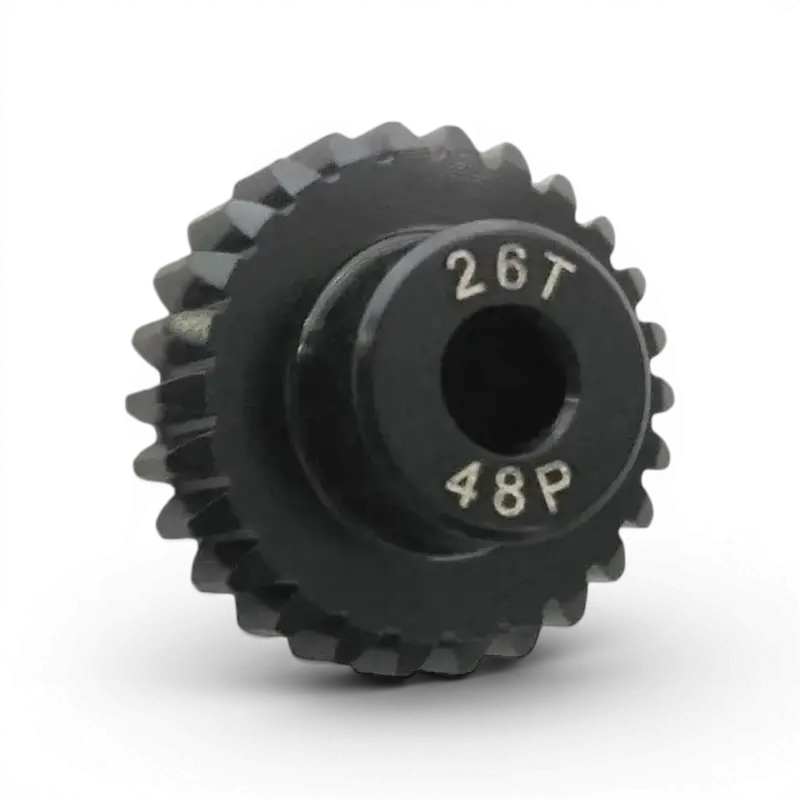 Pignon moteur 26 dents 48dp en aluminium traité