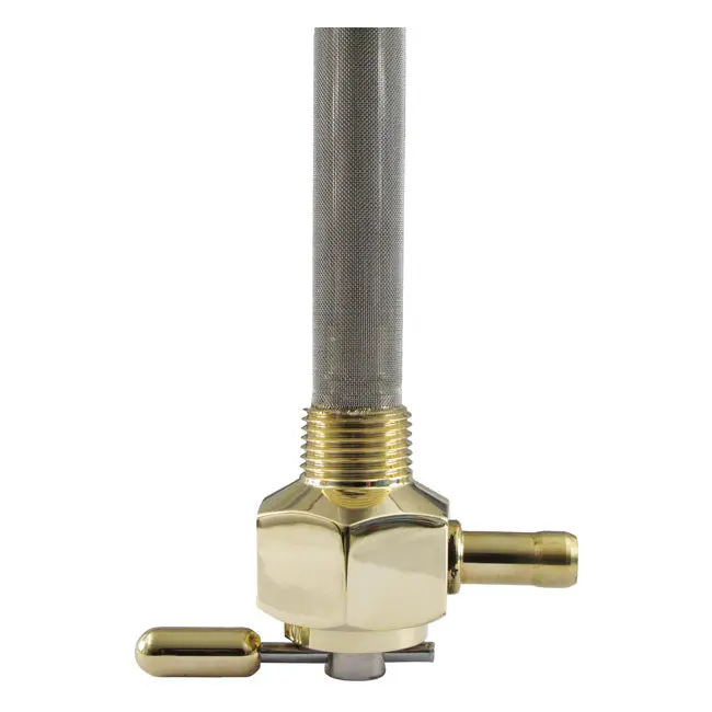Pingel Power-Flo Hex Petcock Rear Outlet Laiton