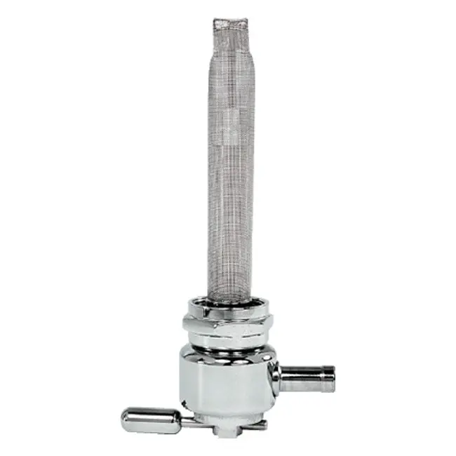 Pingel Power-Flo Round Smooth Petcock 22mm Chrome