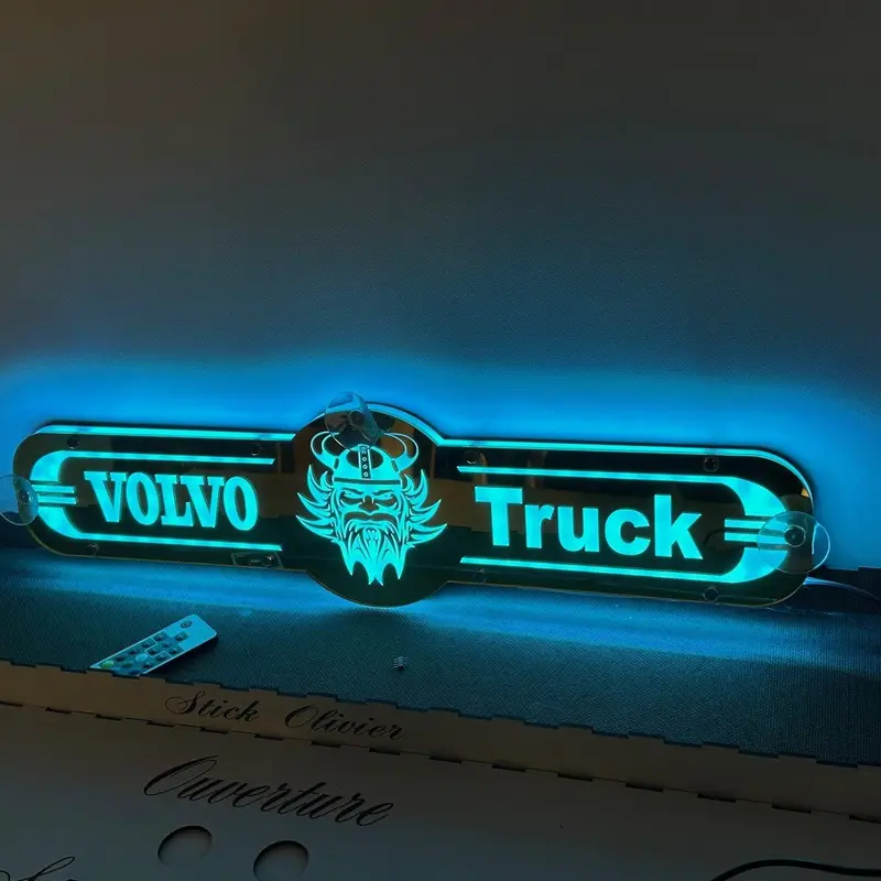 Plaque de Décor VOLVO pour Pare-Brise