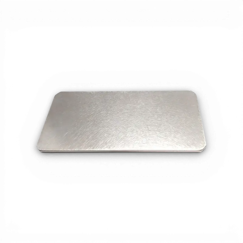 Plaque de lest batterie Shorty LiPo inox 2 mm - Metal Garage