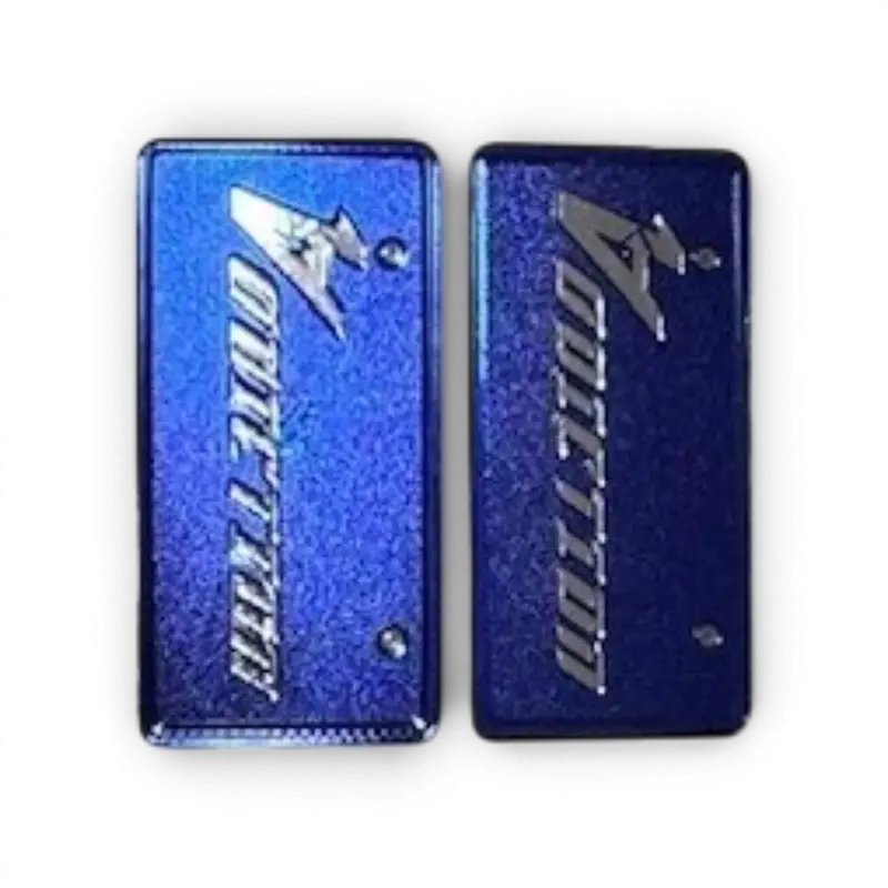 Plaque immatriculation autocollante 3D