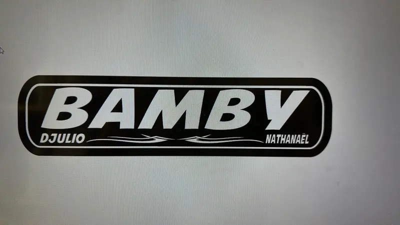 plaque lumineuse BAMBY
