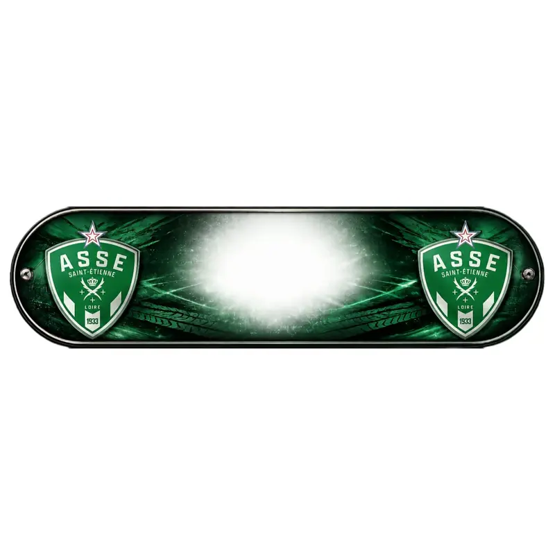 Plaque Lumineuse Camion ASSE Personnalisée – L’Excellence des Supporters Stéphanois