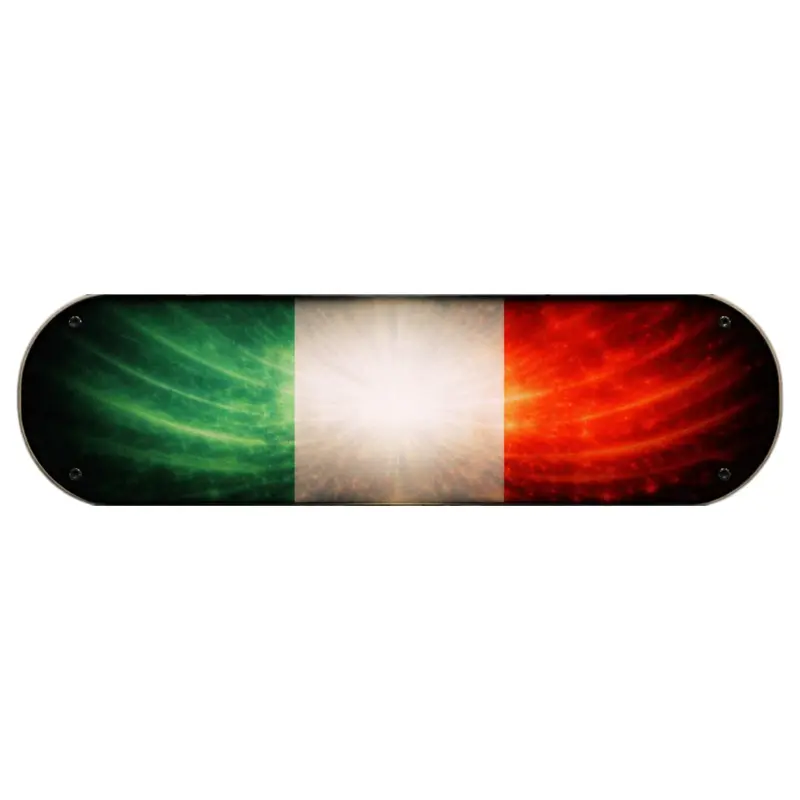 Plaque Lumineuse Camion Made in Italy – Décoration LED Personnalisée pour Chauffeurs