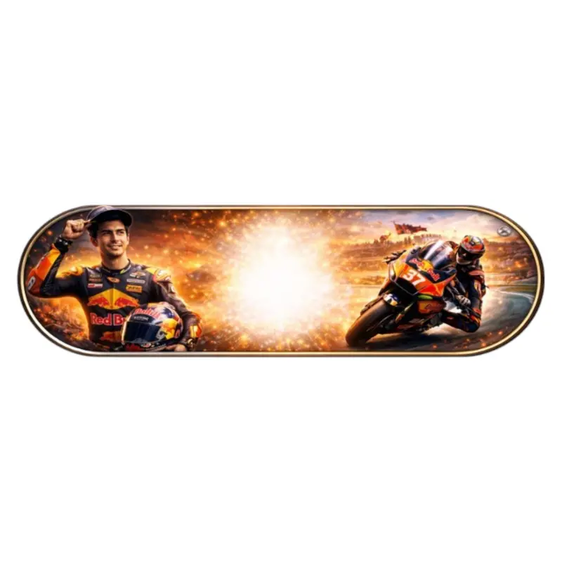 Plaque Lumineuse Camion Pedro Acosta – Décoration LED Personnalisée pour Passionnés de Moto
