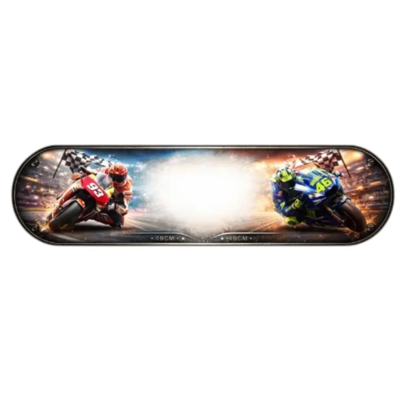 Plaque Lumineuse Camion Racing – Décoration LED Personnalisée pour Passionnés de Course