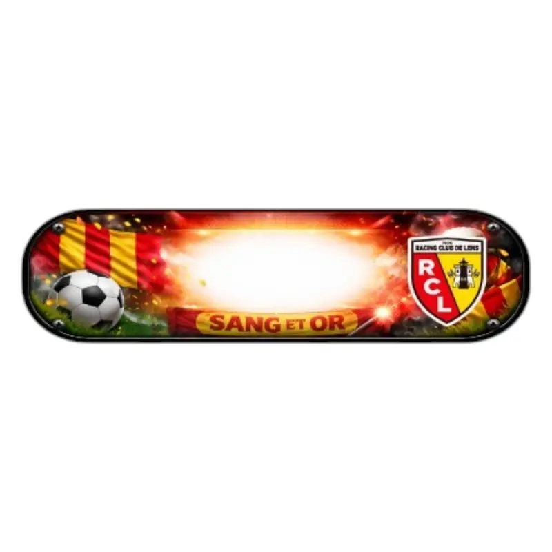 Plaque Lumineuse Camion RC Lens – Décoration LED Personnalisée pour Chauffeurs