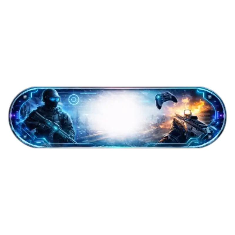 Plaque Lumineuse Camion Scène de Jeu – Décoration LED Personnalisée pour Chauffeurs