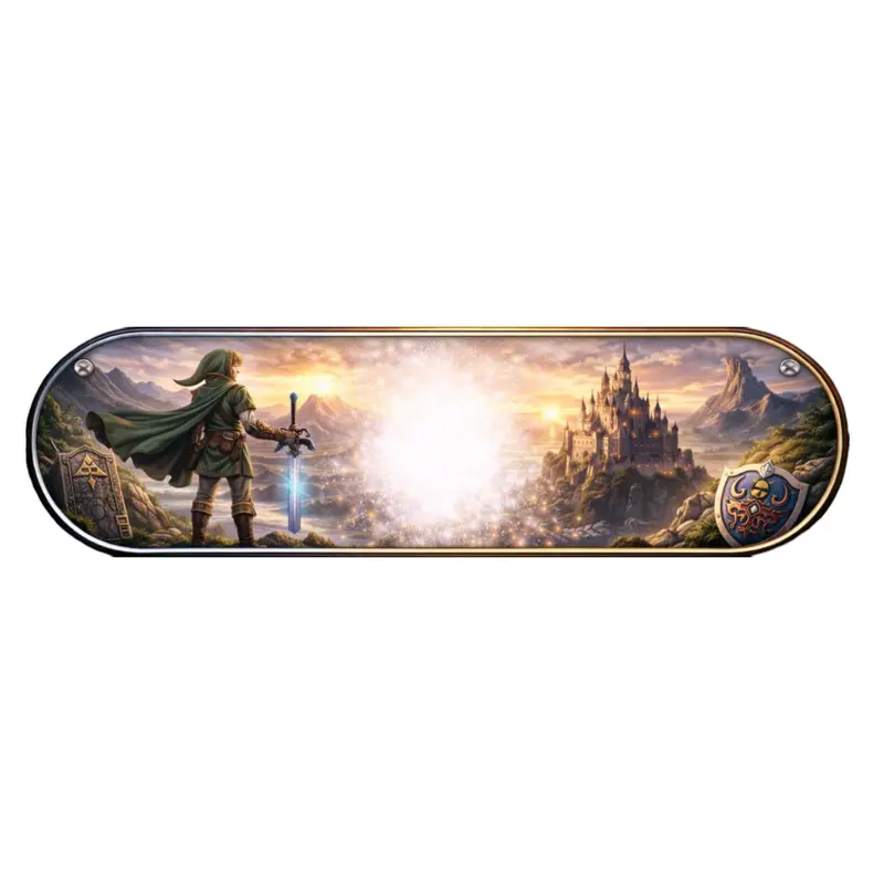 Plaque Lumineuse Camion Zelda – Décoration LED Personnalisée pour Chauffeurs