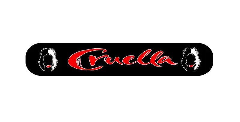 plaque lumineuse CRUELLA