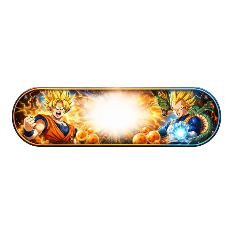 Plaque Lumineuse Dragon Ball – Décoration LED Unique pour Camion
