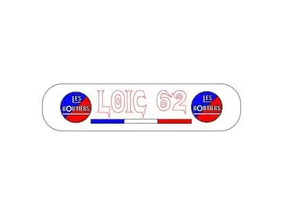 PLAQUE LUMINEUSE LOIC 62