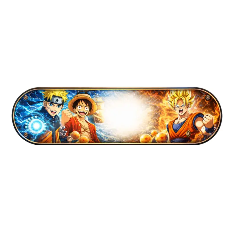 Plaque Lumineuse Manga – Décoration LED Unique pour Camion