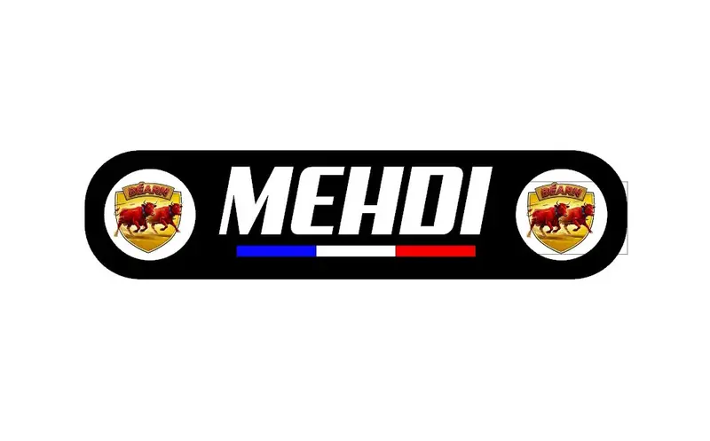 PLAQUE LUMINEUSE MEHDI
