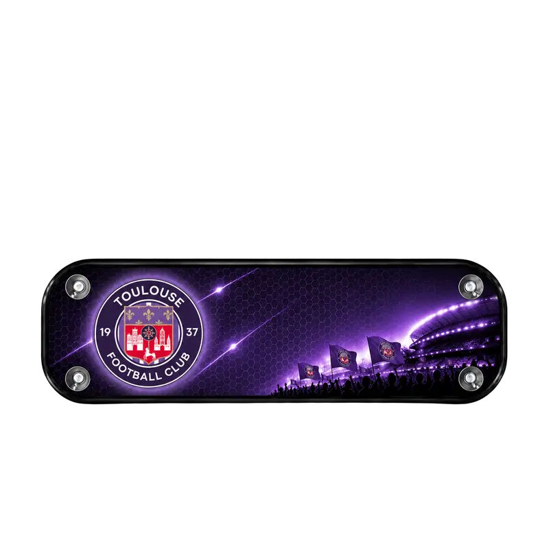 Plaque Lumineuse Prénom Toulouse FC pour Camion - Chauffeur Routier