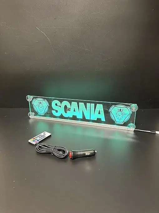 Plaque lumineuse scania