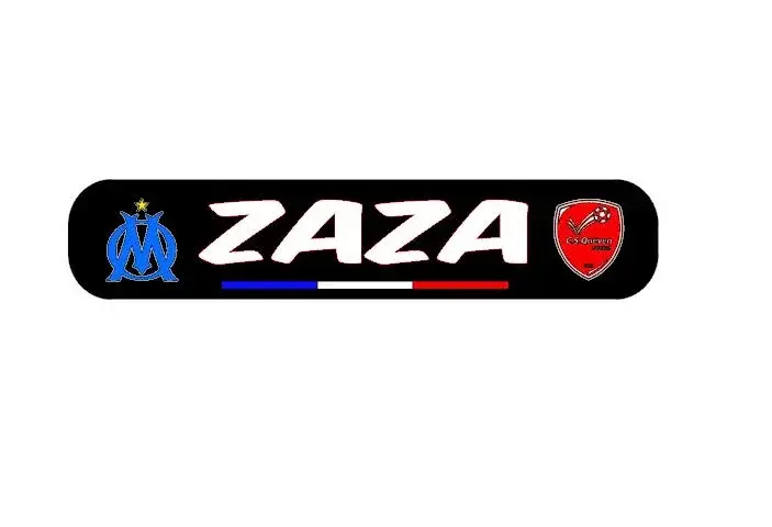 plaque lumineuse zaza