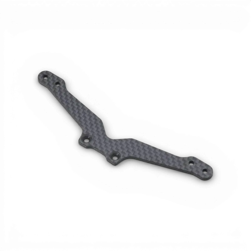 Plaque support carrosserie arrière en carbone mat pour MD1.0