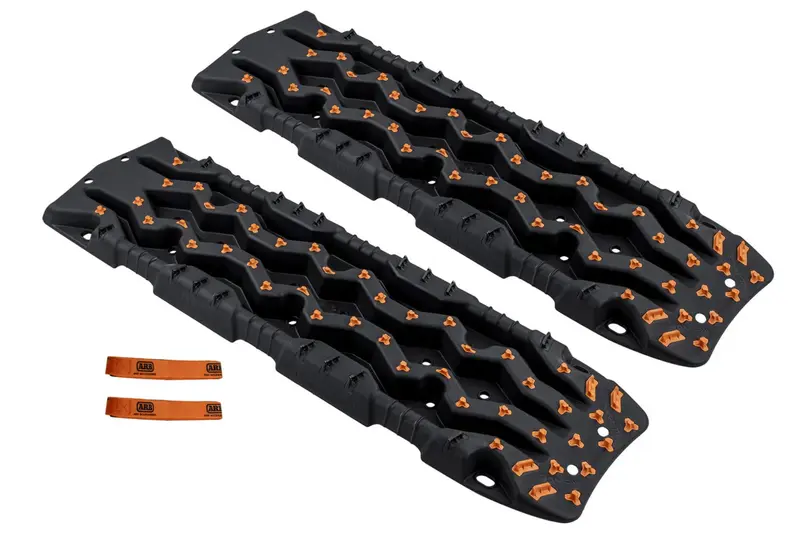 Plaques a Sable TREDPRO ARB 4x4 - La paire (2x) - Noires/Orange