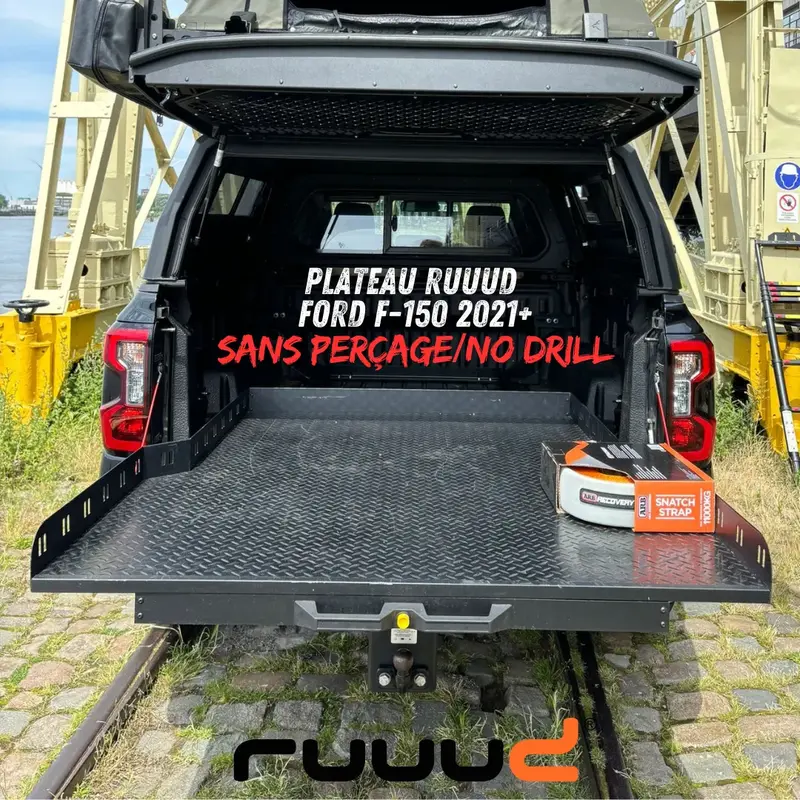 Plateau Coulissant RUUUD Ford F-150 2021+ | Installation Sans Perçage