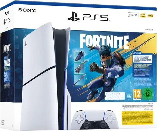PlayStation 5 Disc Edition 8 articles Fortnite - Nouveau Outlet