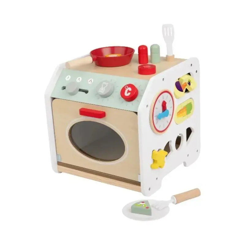 Playtive Cube éducatif Cuisine 12 pièces - Nouveau Outlet