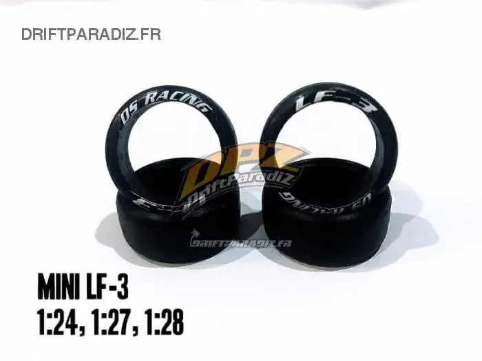 Pneus MiniZ LF-3 - 8.5mm narrow (4pcs)
