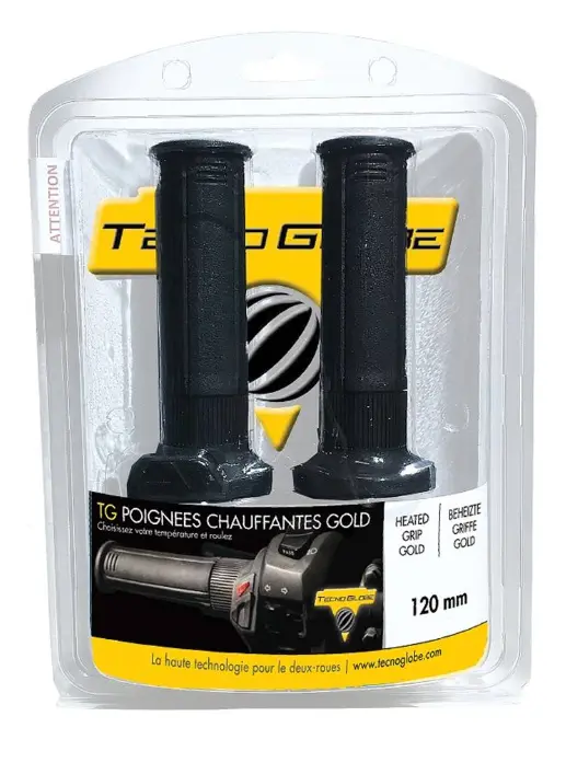 POIGNEES CHAUFFANTES GOLD 120 MM
