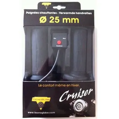 POIGNEES CHAUFFANTES TECNO GLOBE CRUISER 120MM