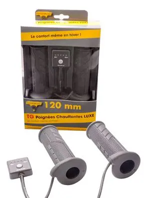 POIGNEES CHAUFFANTES TECNO GLOBE LUXE 130MM