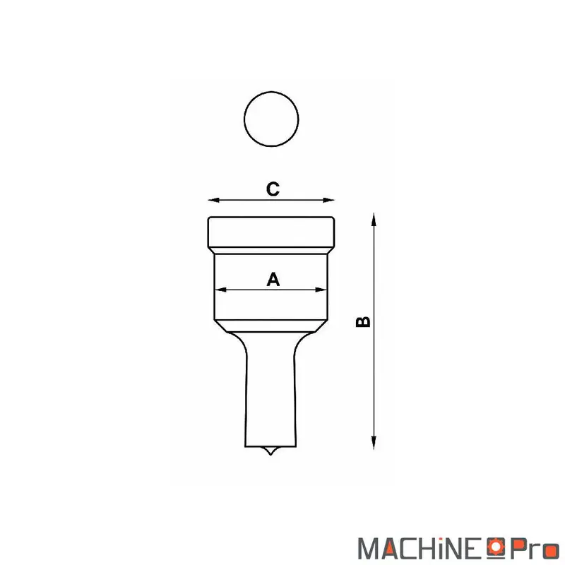 Poinçons ronds standard Nargesa pour presse PP200CNC