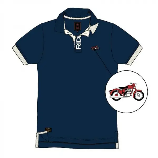 POLO ROYAL ENFIELD RIDE HOMME