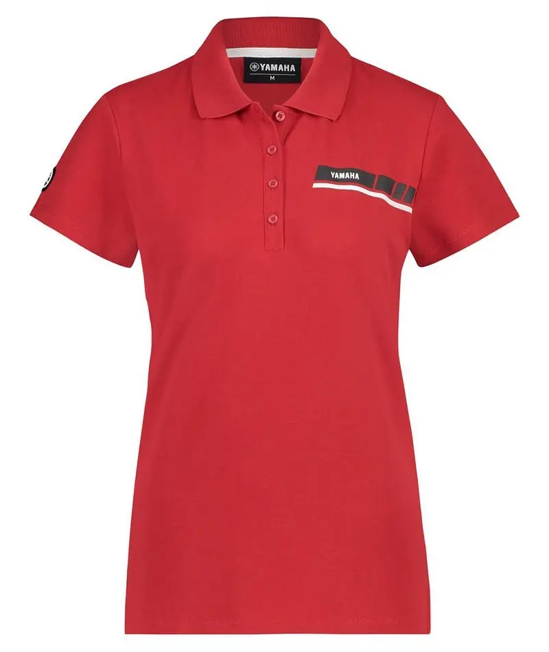 POLO Yamaha REVS FEMME FORBES ROUGE