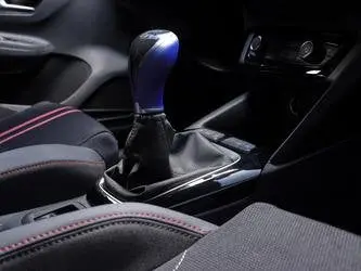 Pommeau de levier de vitesse BVM (rouge/bleu) - Opel Corsa