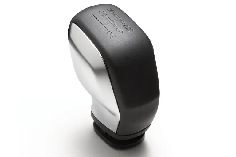 Pommeau de levier de vitesse semi-cuir/alu - Opel
