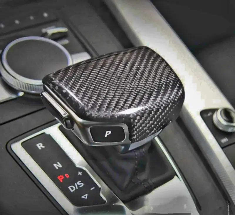 Pommeau Sélecteur de levier de vitesse Carbone pour Audi A5 B9 (2017 - 2021)