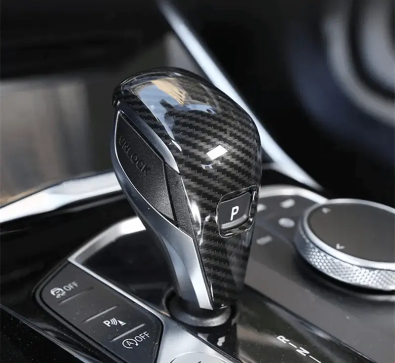 Pommeau Sélecteur de levier de vitesse Carbone pour BMW Série 3 G20 (2020 - 2025)