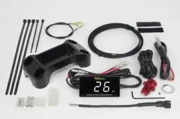 Pontet supérieur avec son thermométre à led TAKEGAWA
