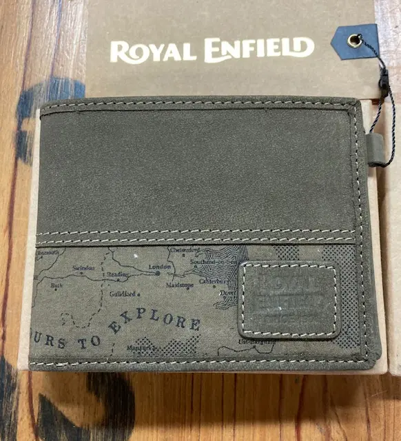 PORTE FEUILLE ROYAL ENDFIELD OLIVE