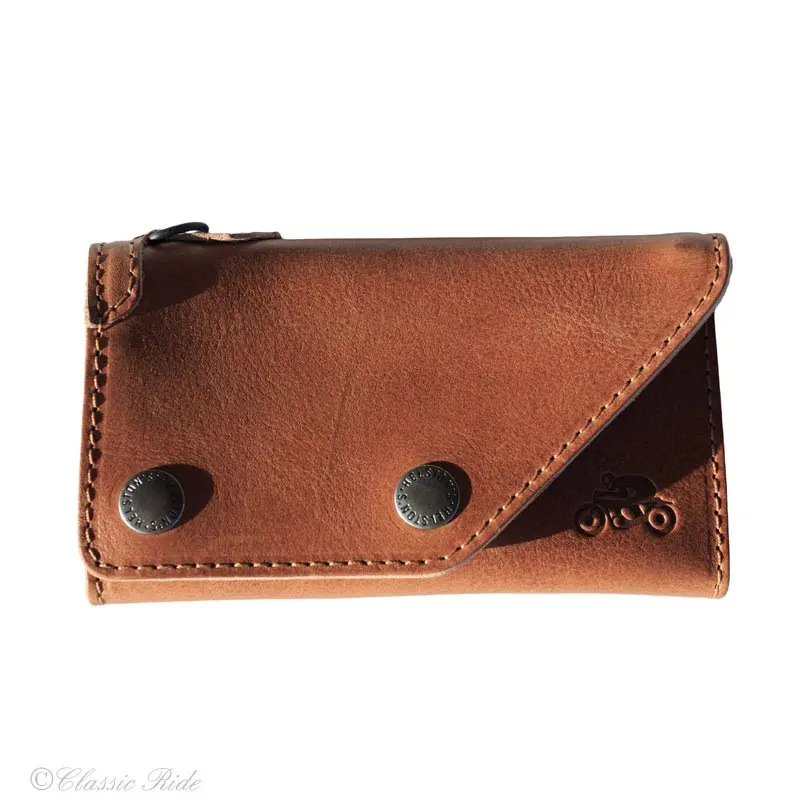 PORTEFEUILLE HELSTONS CUIR TAN