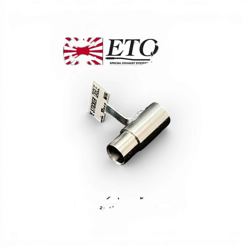 Pot d'échappement silencieux Inox 10mm