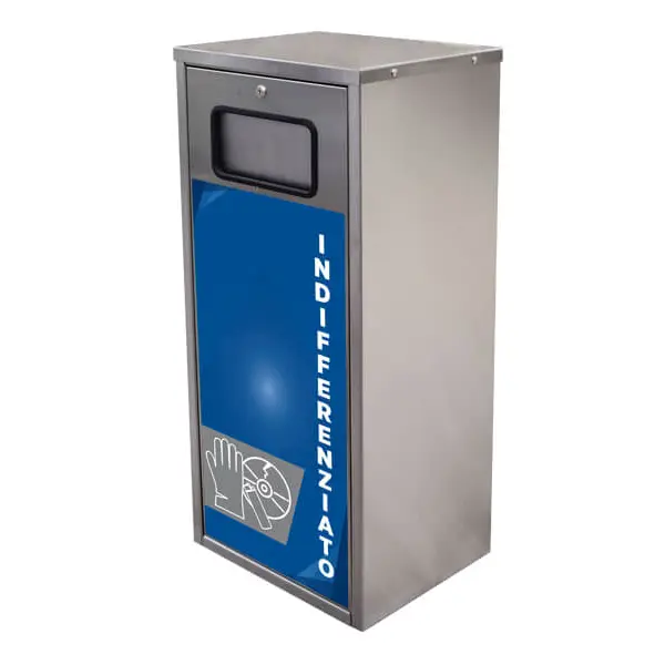 Poubelle Professionnelle 21.5kg pour Station de Lavage Auto - Modèle CPR21